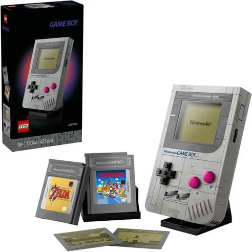 LEGO Super Mario Game Boy Model Kit for Adults 72046