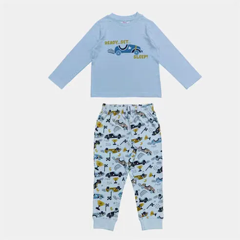 Star Kids' Cotton Long Sleeve Pyjama Set