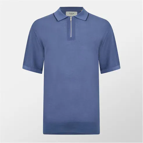 Firetrap Mens Knitted Polo