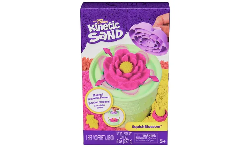  Kinetic Sand Squish Blossom Sand Kit