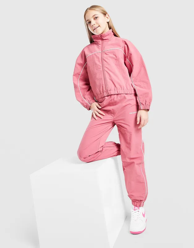 Pink Soda Sport Girls' Shell Tracksuit Junior