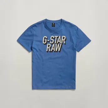 G Star 3D Dotted Graphic T-Shirt