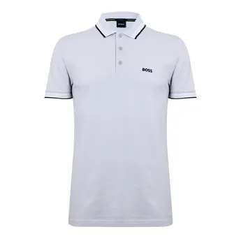 Boss Mens BOSS GREEN Paddy Polo Shirt with Contrast Tipping
