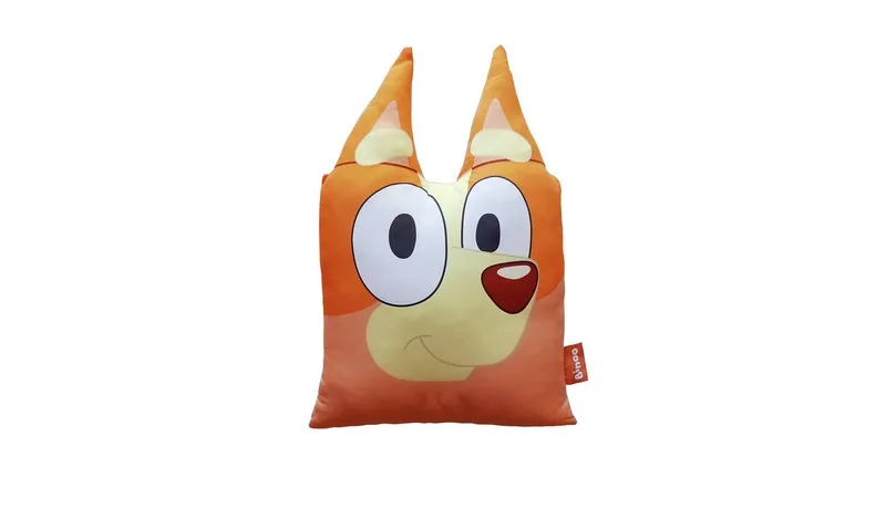 Bluey Bingo 3D Cushion Orange - 50x35cm