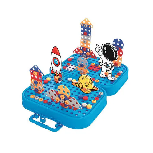 Eddy Toys Box Space 228 Piece Building Block