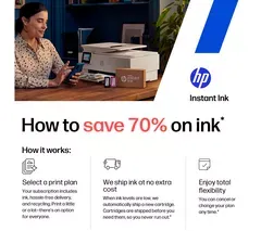 HP OfficeJet Pro 8134e All-in-One Wireless Inkjet Printer with Fax & Instant Ink with HP+