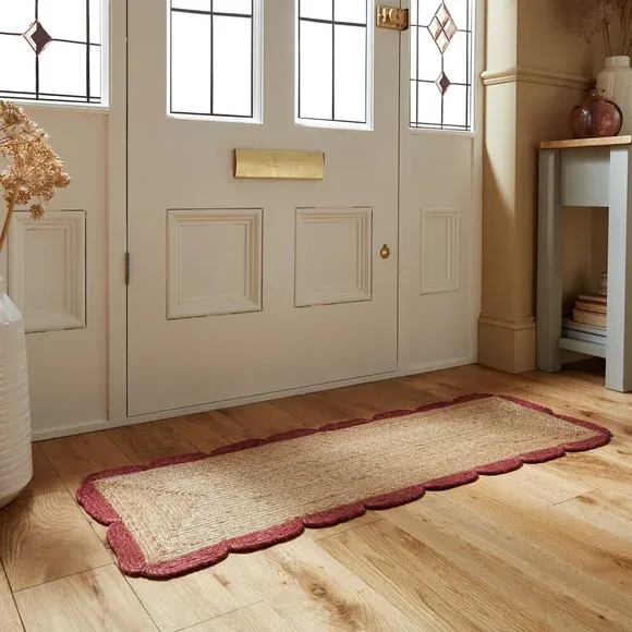Churchgate Scallop Jute Doormat