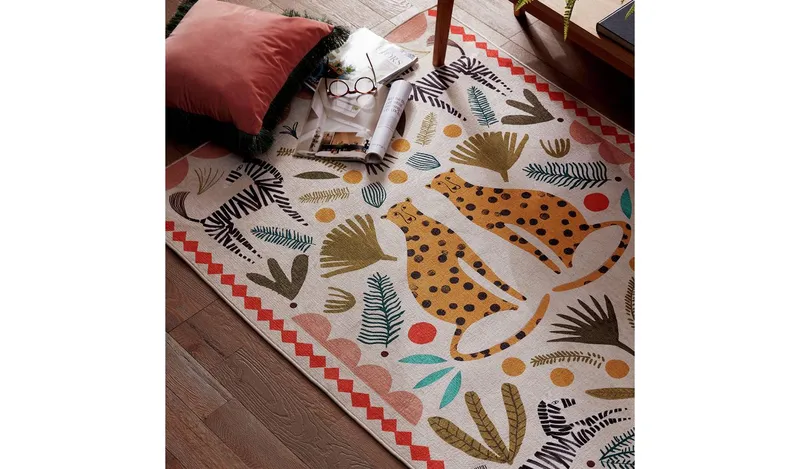 Habitat Global Animal Print Rug - 160x230cm