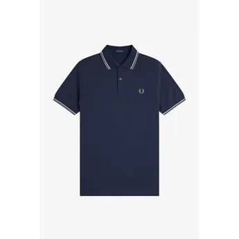 Fred Perry Short Sleeve Twin Tipped Polo Shirt
