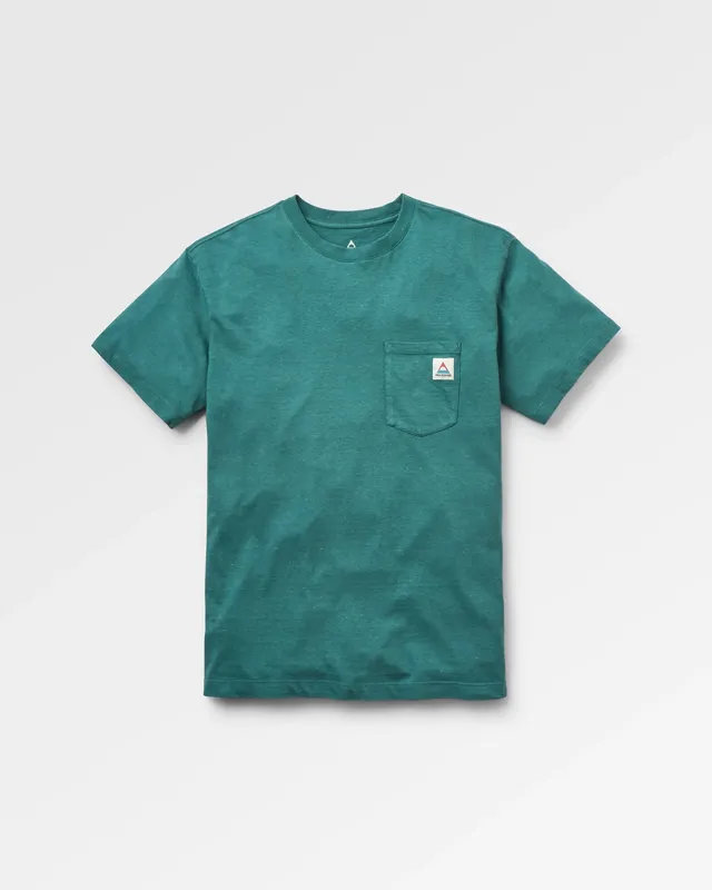Passenger Clothing Heritage Relaxed Fit T-Shirt - Deep Ocean Marl