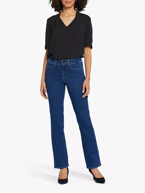 NYDJ Ellison High Rise Straight Jeans