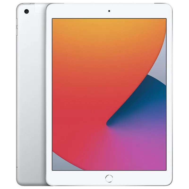 iPad 8 (2020, A12 series) – Refurbished, Good, Silver, 32 GB