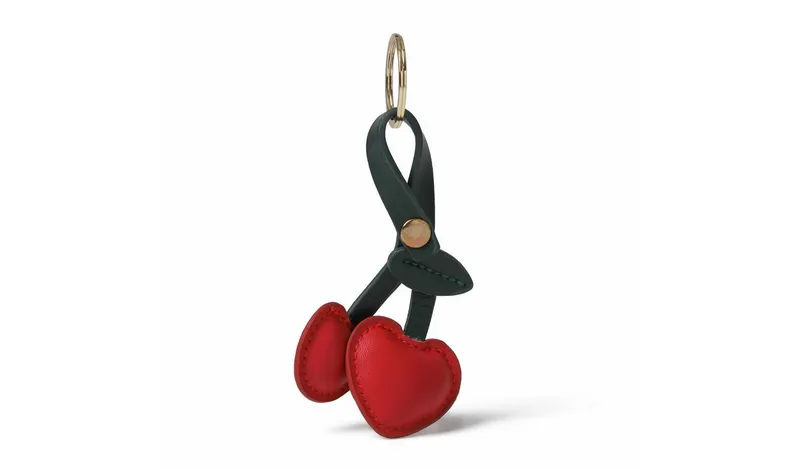 Freedom Red Cherry Bag Keyring