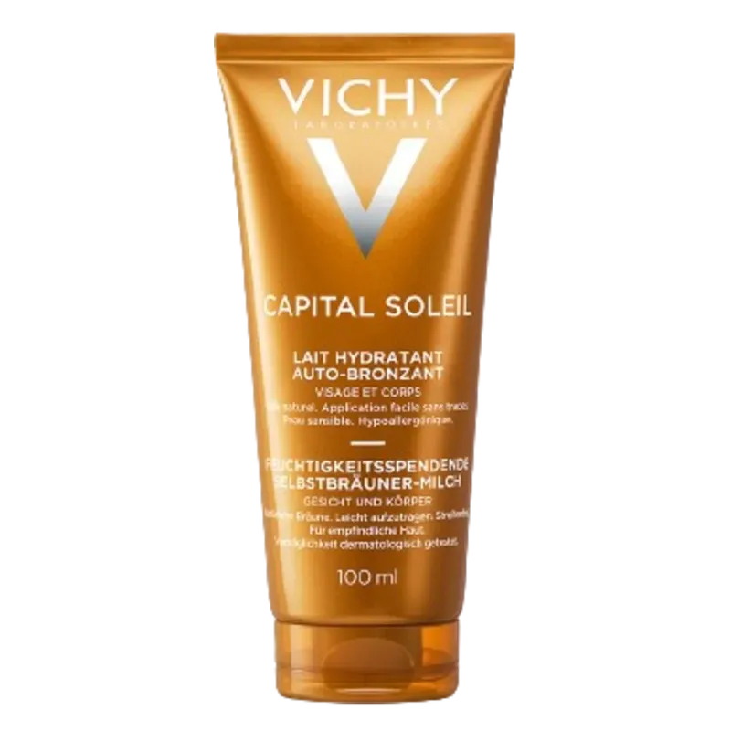 Vichy Capital Soleil Self-Tanning Face and Body Hydrating Milk