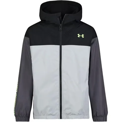 Under Armour Kids' Rain Hooded Long Sleeve Rain Anorak