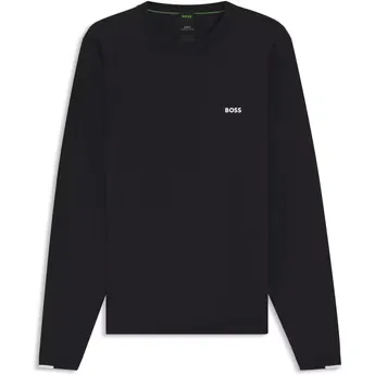 Boss Mens BOSS GREEN Crew Neck Jumper with Logo Detail