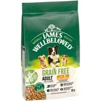 James Wellbeloved Grain Free Adult Dog Hypoallergenic Turkey & Vegetables