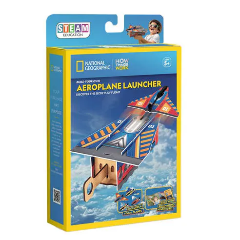 University Games UG-Nat Geo Aeroplane Launcher Puzzle