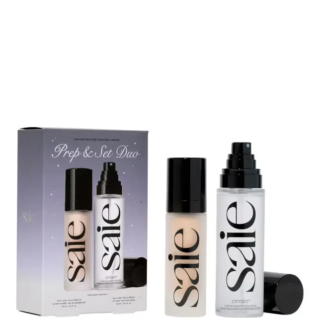 Saie Prep & Set Duo (Worth £54)
