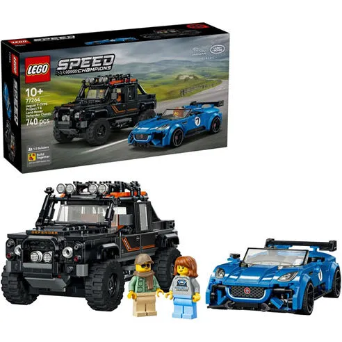LEGO Jaguar Project 7 Land Rover Defender Speed Champions Building Block