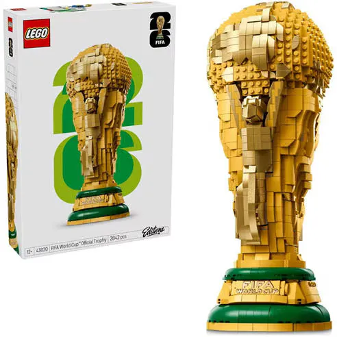 LEGO Editions FIFA World Cup Official Trophy Model Kit 43020