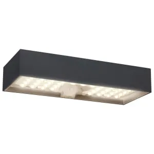 Luceco IP65 Solar Brick PIR Wall Light