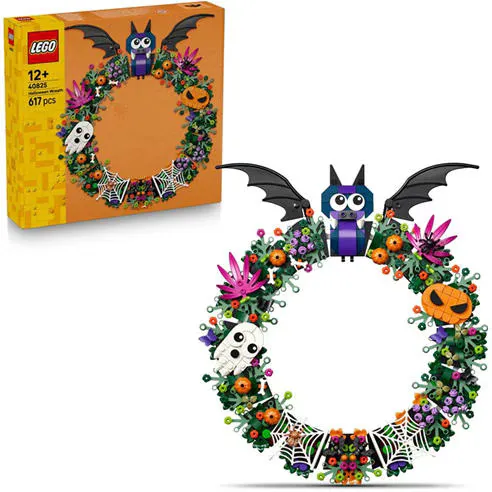 LEGO Halloween Wreath