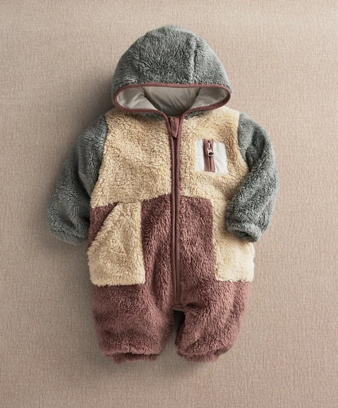 Mamas & Papas Colour Block Pramsuit