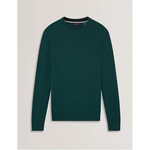Ted Baker Mens Merino Blend Crew Neck Jumper