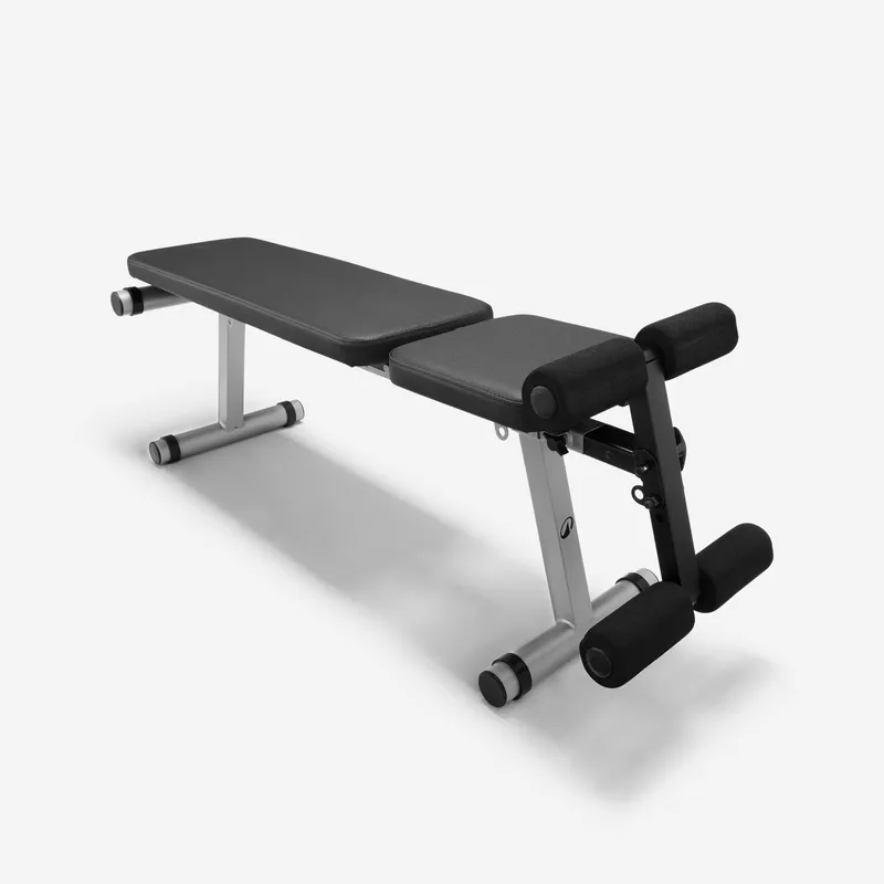 DOMYOS 500 Fold-Down / Incline Weights Bench 500