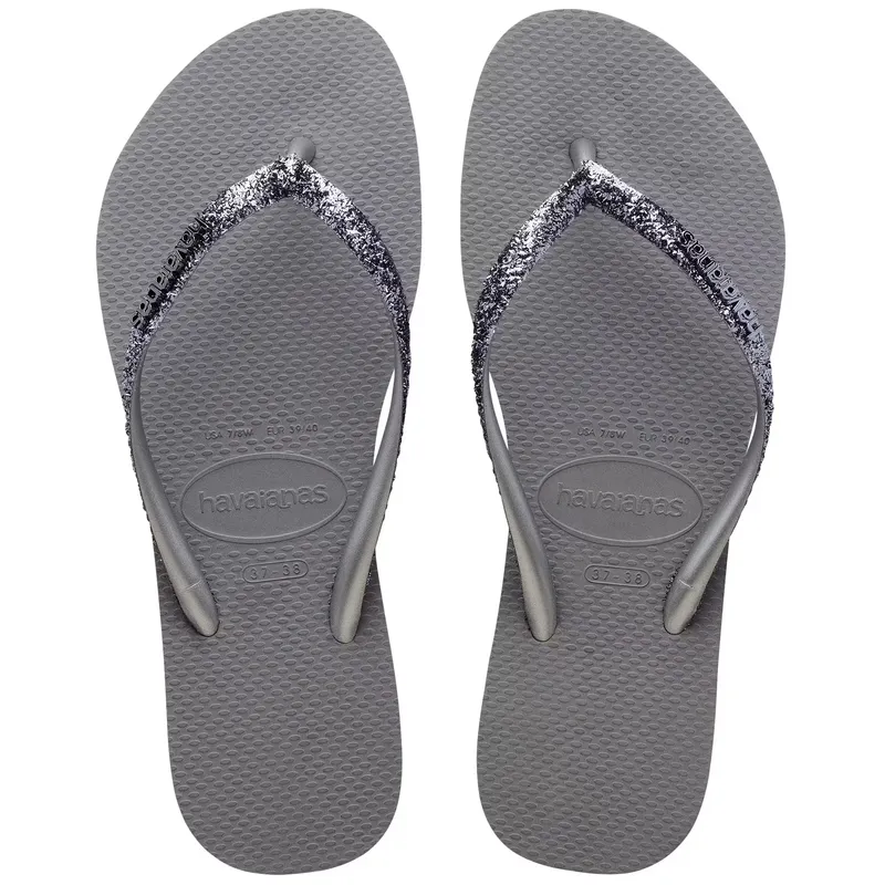 HAVAIANAS Havaianas Slim Glitter II Unisex Pink Flip-Flops