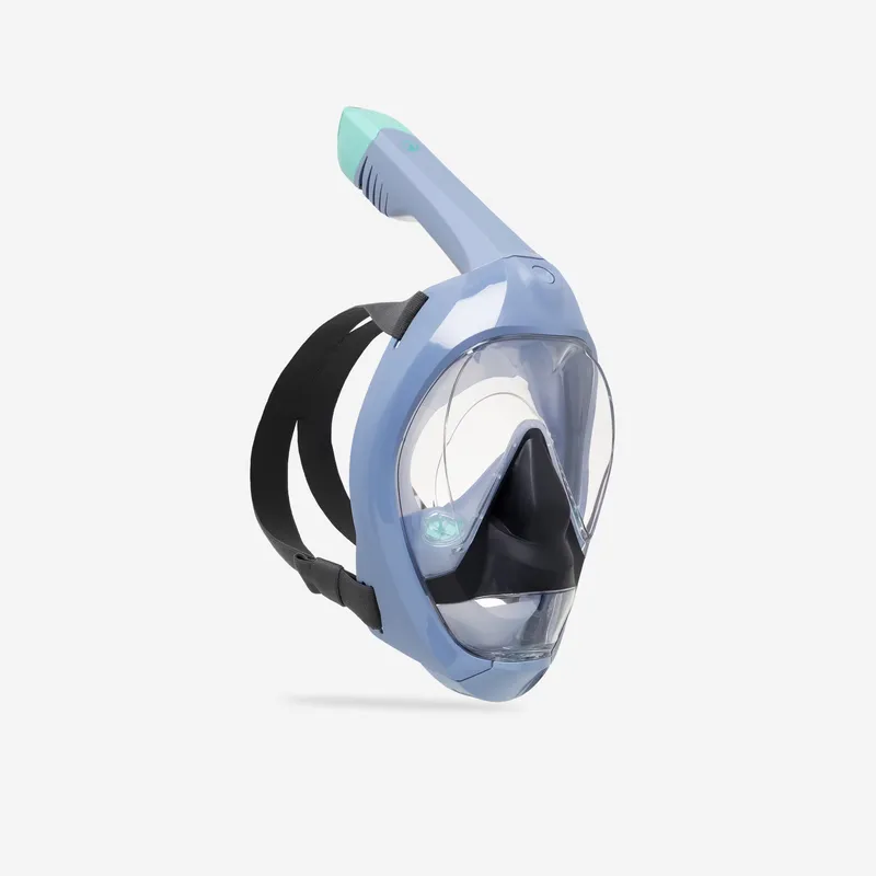DECATHLON Underwater snorkelling mask, Easybreath 900 twilight blue
