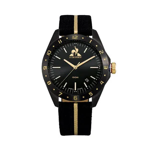 Le Coq Sportif Dor Quartz Date Textile Watch