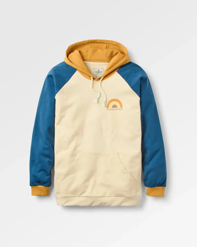Passenger Clothing Riser Cotton Hoodie - Birch