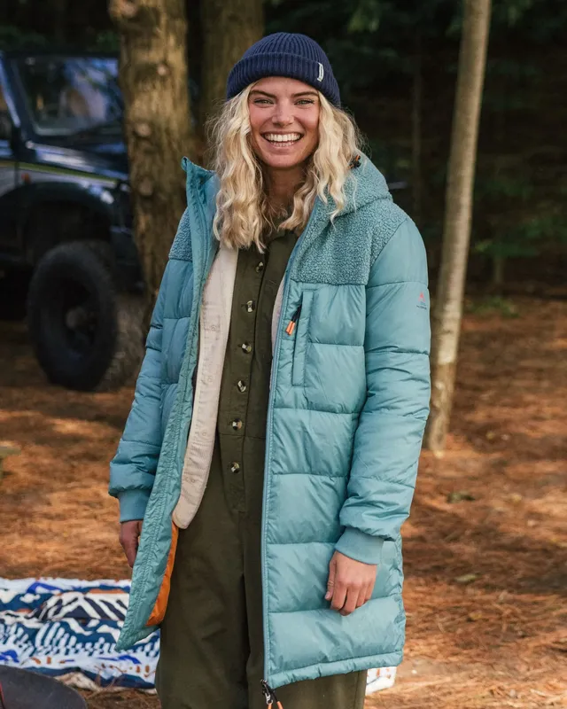 Passenger Clothing Elowen Hooded Insulated Jacket - Arctic