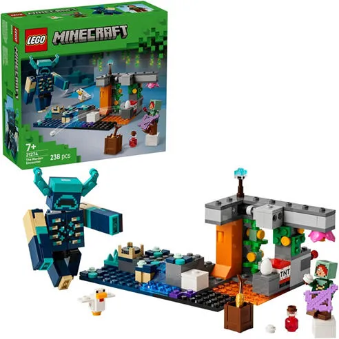 LEGO® Minecraft® The Warden Encounter Collectible Video Game Merch 21274