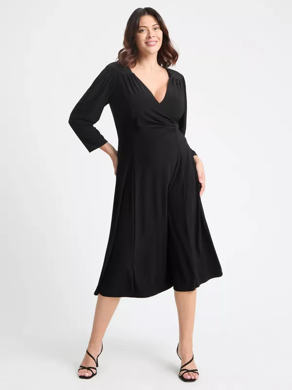Scarlett & Jo Louise Fit & Flare Midi Dress