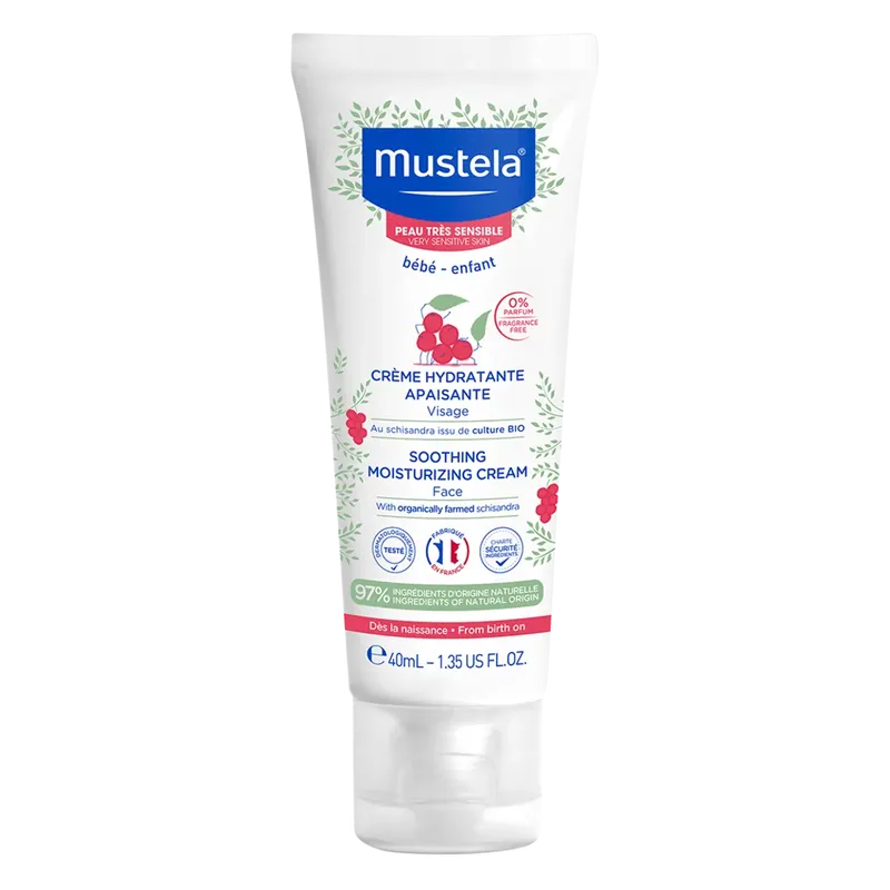 Mustela Soothing Moisturising Cream For Face - Very Sensitive Skin