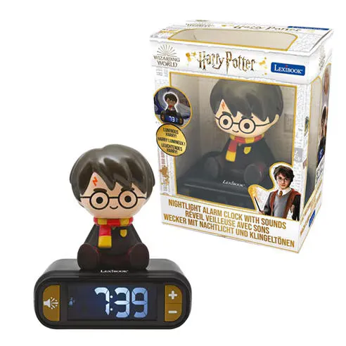 Harry Potter Digital Alarm Clock with 3D Nightlight Figurine and Sound Effects