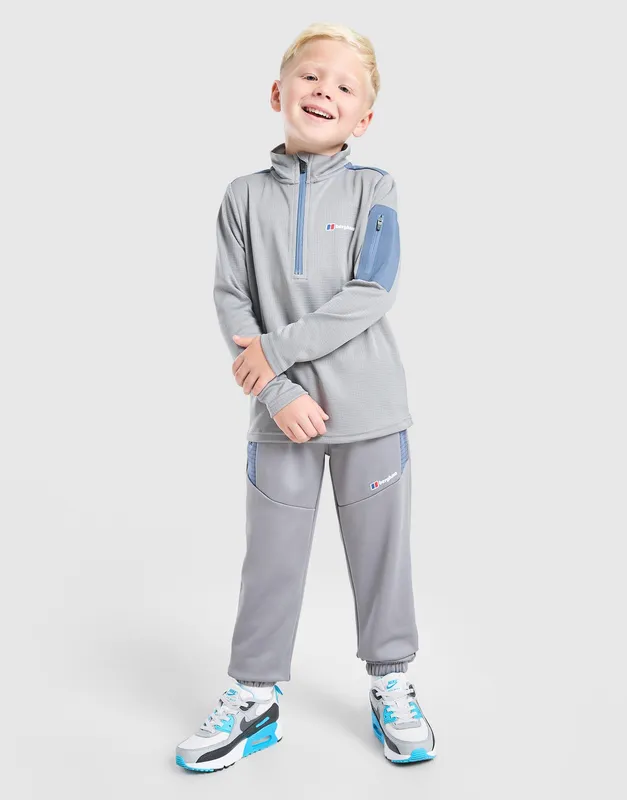 Berghaus Trek 1/4 Zip Tracksuit Children