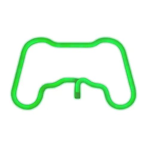 Litely Game Controller LED Green Neon Light