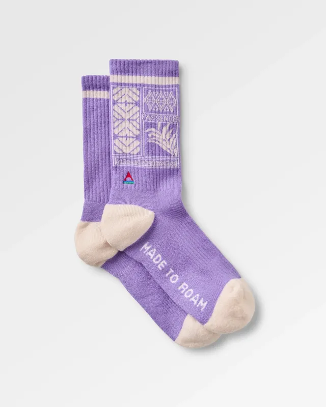Passenger Clothing Thuring Merino Socks - Purple Haze