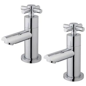 Wickes Trivor Chrome Bath Taps
