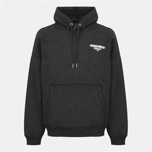 Jack Wills Men's Script Cotton Long Sleeve Oversized Fit Hoodie