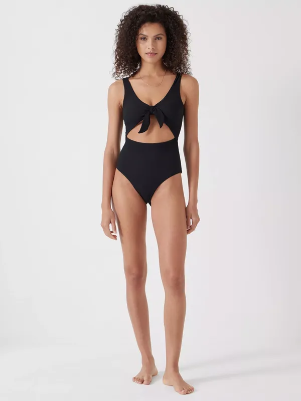 HUSH Tie Front Swimsuit