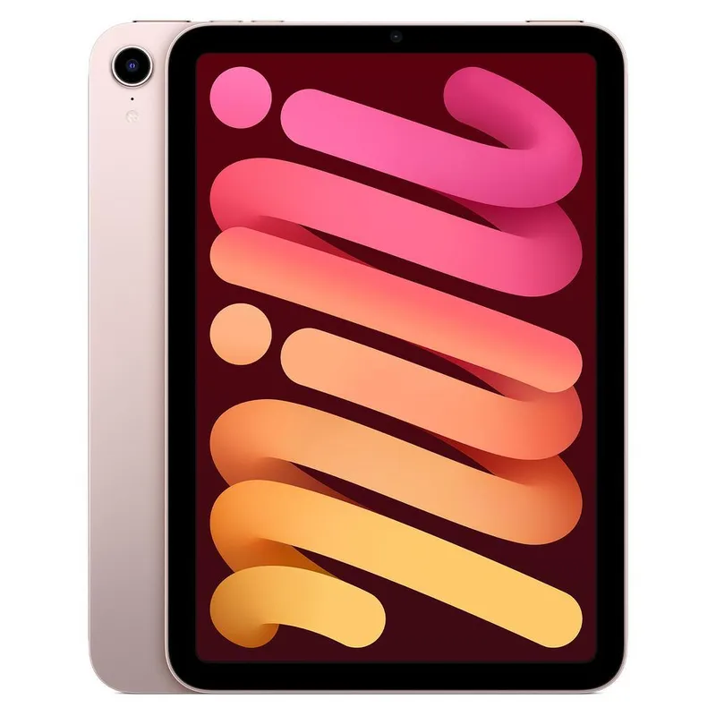 iPad mini 6 (2021, A15 series) – Refurbished, Excellent, Pink, 256 GB