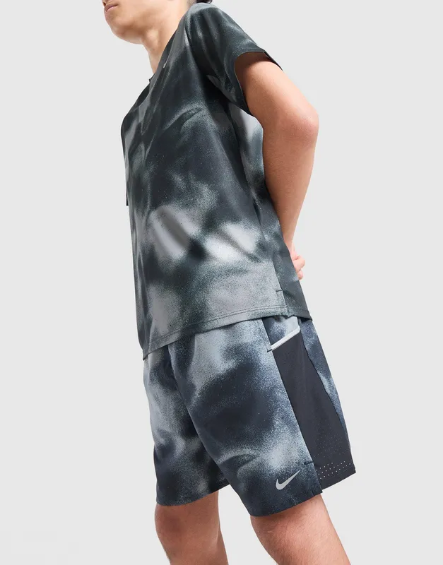 Nike Miler All Over Print Shorts Junior