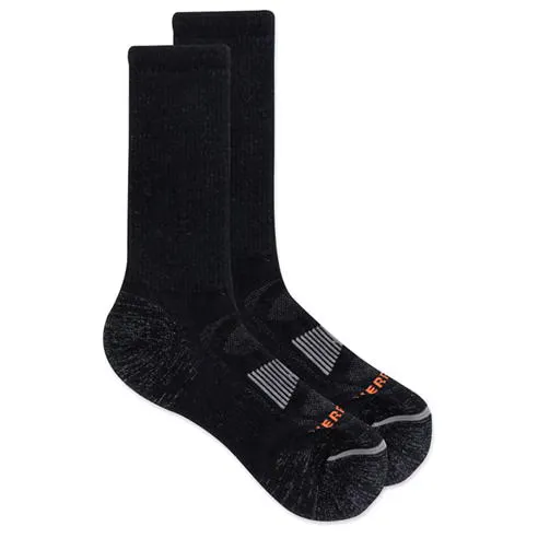 Merrell Men's Zoned Hiking Crew Walking Sock