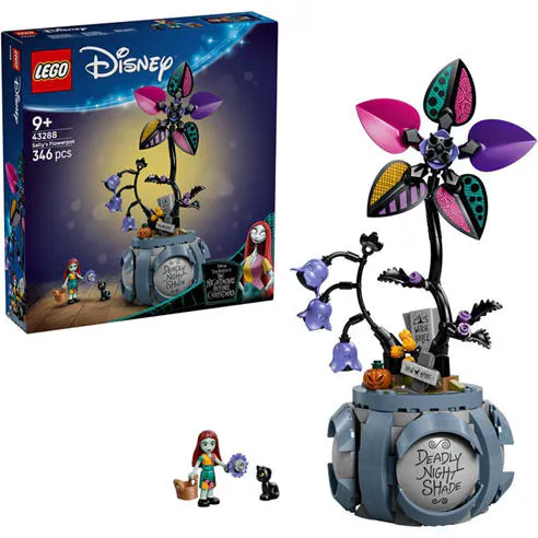 LEGO Disney Sally’s Flowerpot Building Toy for Kids 43288