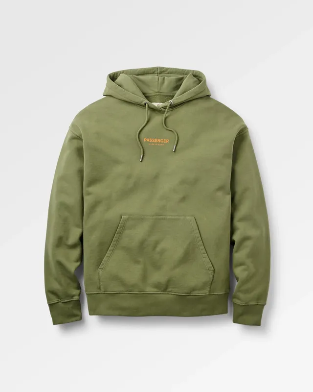 Passenger Clothing Passenger Relaxed Fit Hoodie - Khaki
